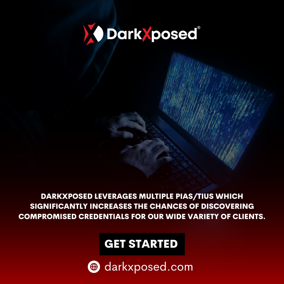 idarkxposed's tweet image. 🕵️‍♂️ Dark Xposed&apos;s advanced technology increases the chances of discovering compromised credentials, helping our clients stay protected from cyber attacks. 

#cybersecurity #compromisedcredentials