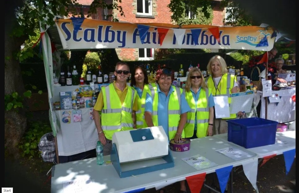 ScalbyFair's tweet photo. Scalby Fair started in 1977 as a result of the Queen Elizabeth II's Diamond Jubilee. Check out the history of the fair by visiting https://t.co/7zuGgDPcy5

Fair day is packed full with over 50 stalls, dancing, childrens entertainment and rides, flower displays, tombola &amp; BBQ. https://t.co/hV9Er8j4Oy