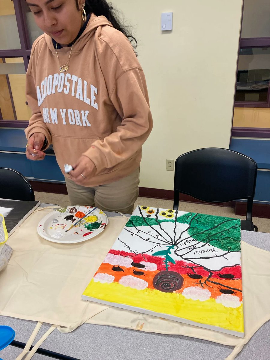 catalystinct's tweet image. “From The Concrete I Rose” Art Exhibition premiers at Housatonic Museum of Art on June 15. See original works of art by Bridgeport youth inspired by Tupac Shakur's poem, "The Rose that Grew from Concrete." RSVP for free here: buff.ly/3MMYIpy