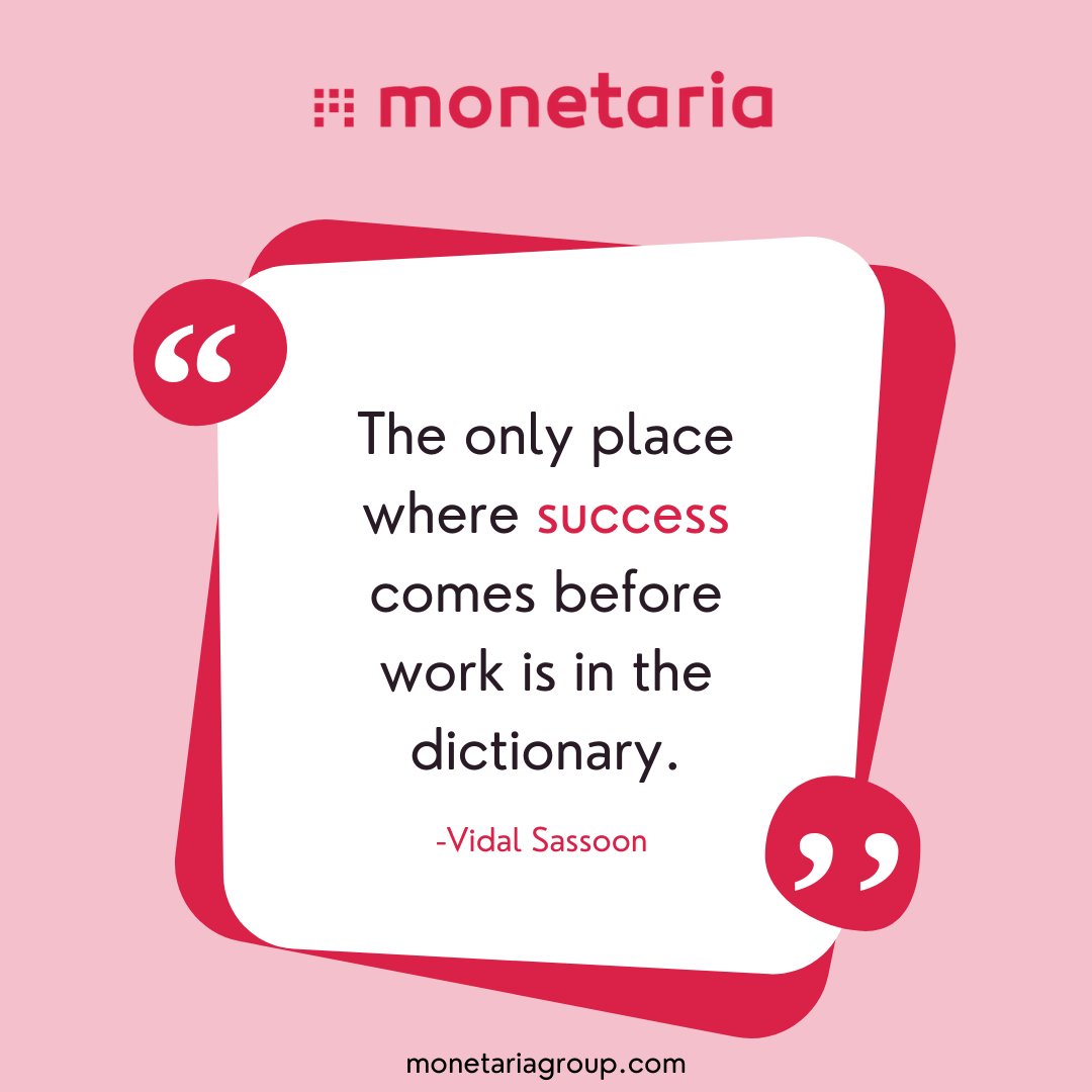 We know that success is not a matter of chance but of hard work and dedication. We take pride in our unwavering commitment to helping our clients achieve their financial goals, one outstanding debt at a time. Contact us today- monetariagroup.com