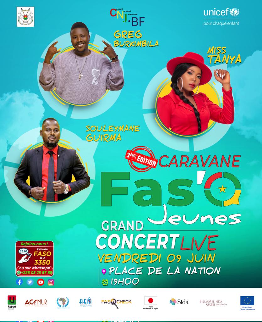 caravane Faso Jeunes tweet media