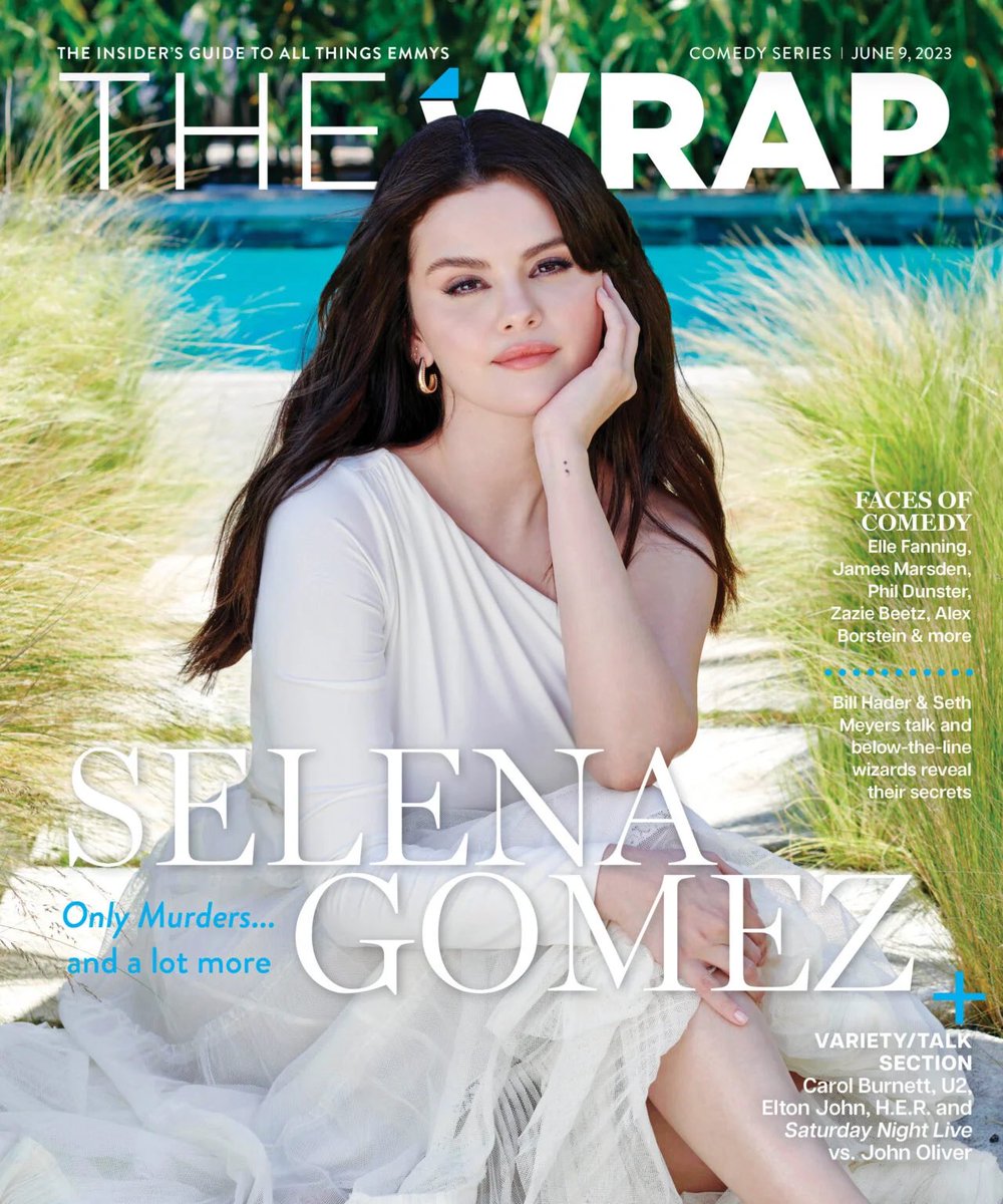 FilmUpdates's tweet photo. Selena Gomez covers the latest issue of The Wrap https://t.co/mUOuGTnJmY