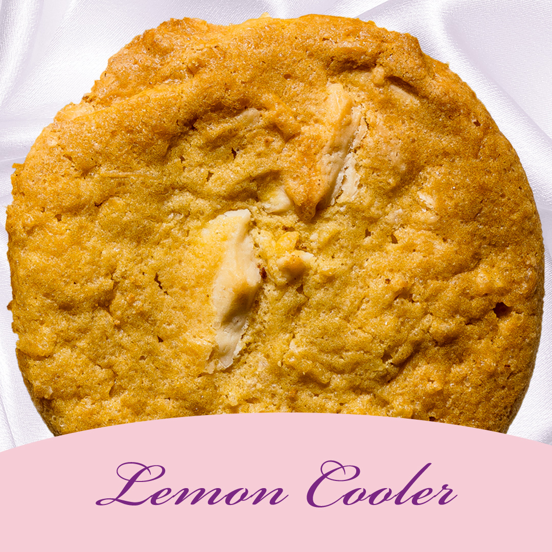 cool down this summer with our lemon cooler cookie