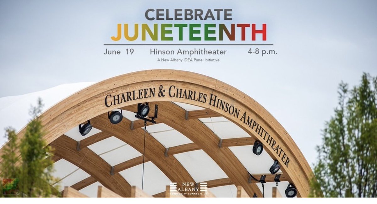 DrNwando's tweet photo. The City of @NewAlbanyOhio is going to host its first #Juneteenth Celebration, a vision realized through its IDEA (Inclusion, Diversity, Equity &amp; Action) Implementation Panel! So excited @drbdjohnson &amp; I will be the event co-hosts! We have been honored to serve IDEA! ❤️💚💛🖤 https://t.co/SresekImEf