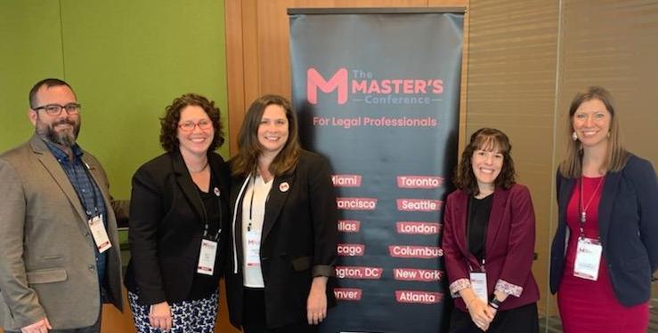 Cloud9Discovery's tweet photo. The Denver Master's Conference at @Polsinell is a wrap! Insights shared by this crew on handling tricky Slack/Teams data, texts, etc. in #eDiscovery: Rick Clark/@Cloud9Discovery, @kellytwigger, Gretchen Marty/@Littler, Jeaneen Kappell/SEC &amp; Kellie Nelson Fetter/@shermanhoward. https://t.co/SDdt9jIm8L