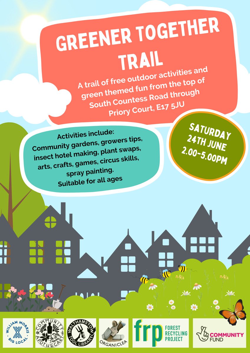 Now that the weather seems to be saying summer has arrived let's tell you about this fab free outdoor event happening in 2 weeks time on the 24th June!!! 😎🌞🌿with @FRPonline @organiclea <a href="/HedgeHerbs/">Rasheeqa</a>