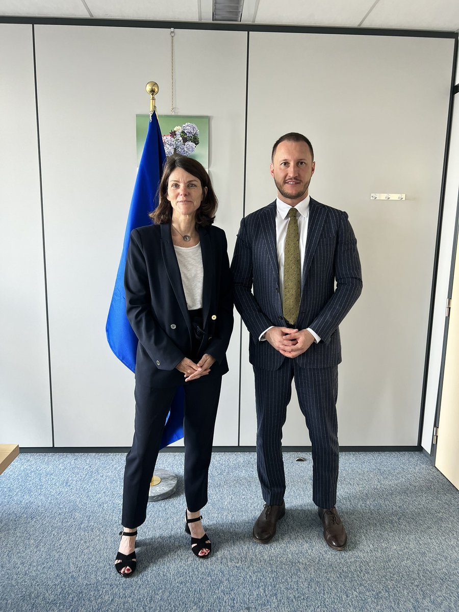 DemchenkovY's tweet photo. Had a productive meeting with @MWorsdorfer. Working towards developing the #electricity market in #Ukraine according to the #EU model, which facilitates the transition to clean #energy while achieving key goals of energy security, resilience and affordability. https://t.co/IOTW60dclx