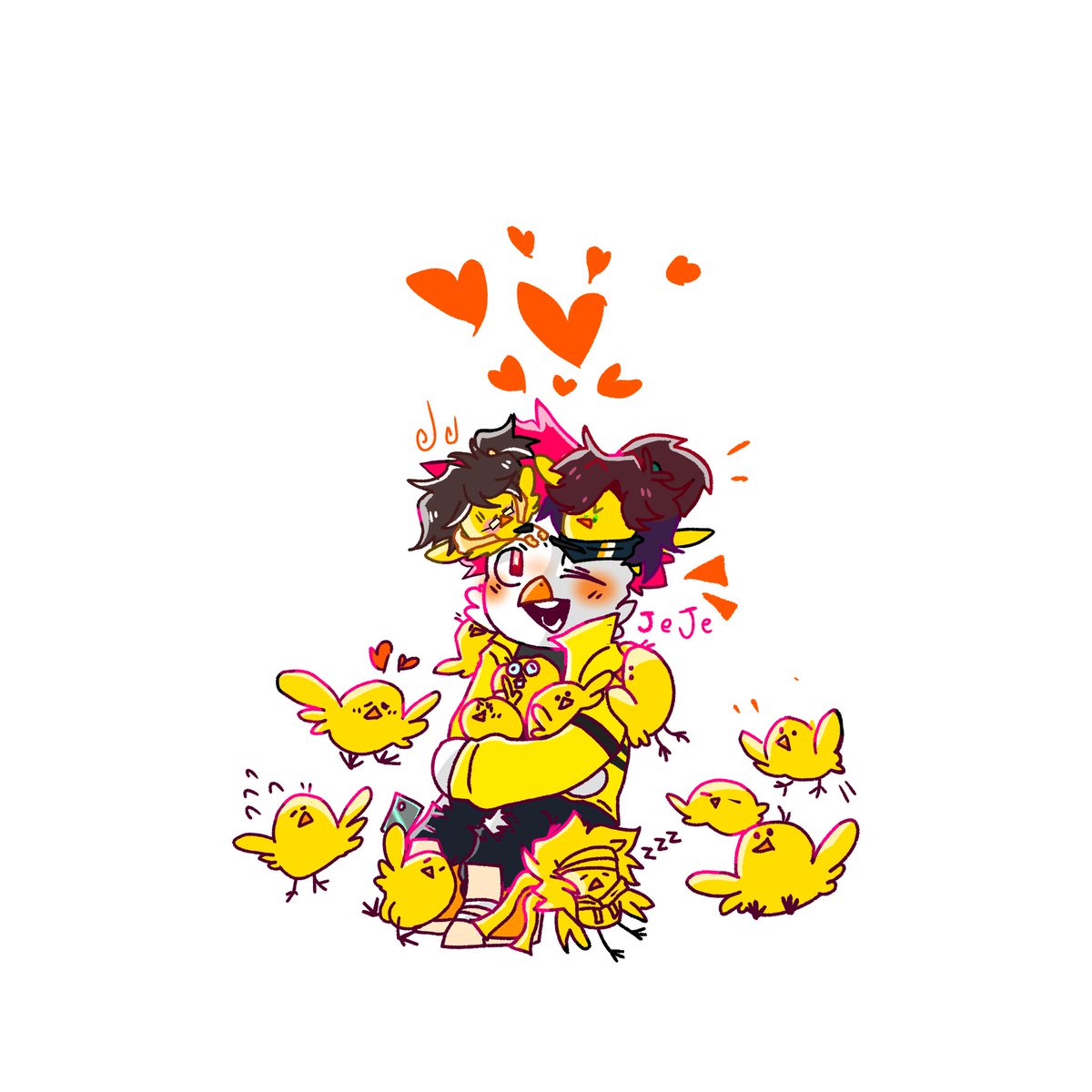 IMPACTOEZE's tweet image. Alphy pollito y UNA pollito
Se están pelieando 😰🥺
En sima de RiusPlay 🤯
¿Que harías en esta situación?
🤨
@Alpakyta @AntunElo_chan
@RiusPlay