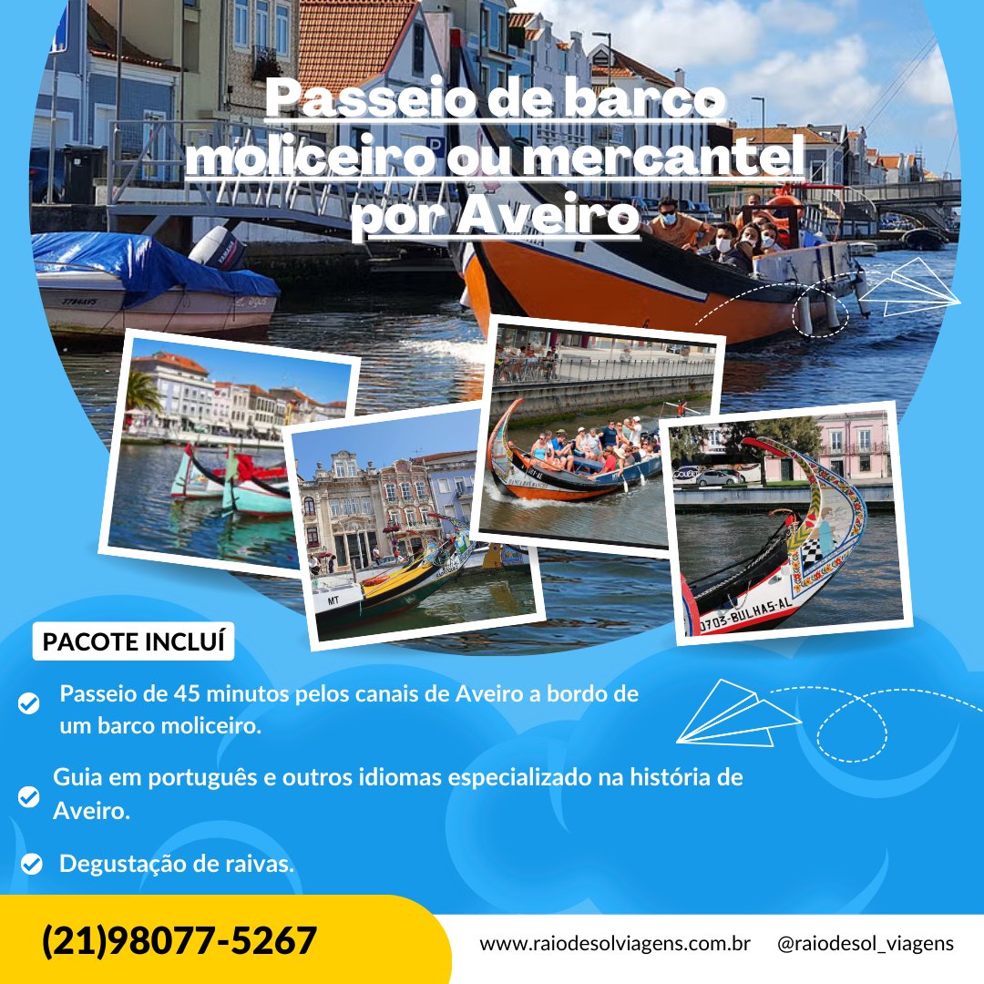 barbosa_2008's tweet photo. A melhor maneira de percorrer os canais da chamada Veneza portuguesa é dando um agradável passeio de barco típico por Aveiro. Viajaremos de barco moliceiro ou mercantel. Vamos?
https://t.co/nOkrErgjKX https://t.co/gur9ZKMnFZ