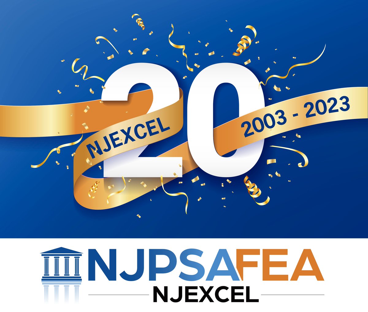 NJEXCEL is celebrating our 20th Anniversary as New Jersey's premier, non-traditional, school leader certification program!  A celebration is planned on October 12 in conjunction with the NJPSA/FEA Fall Conference in Atlantic City!  More details to be posted soon!