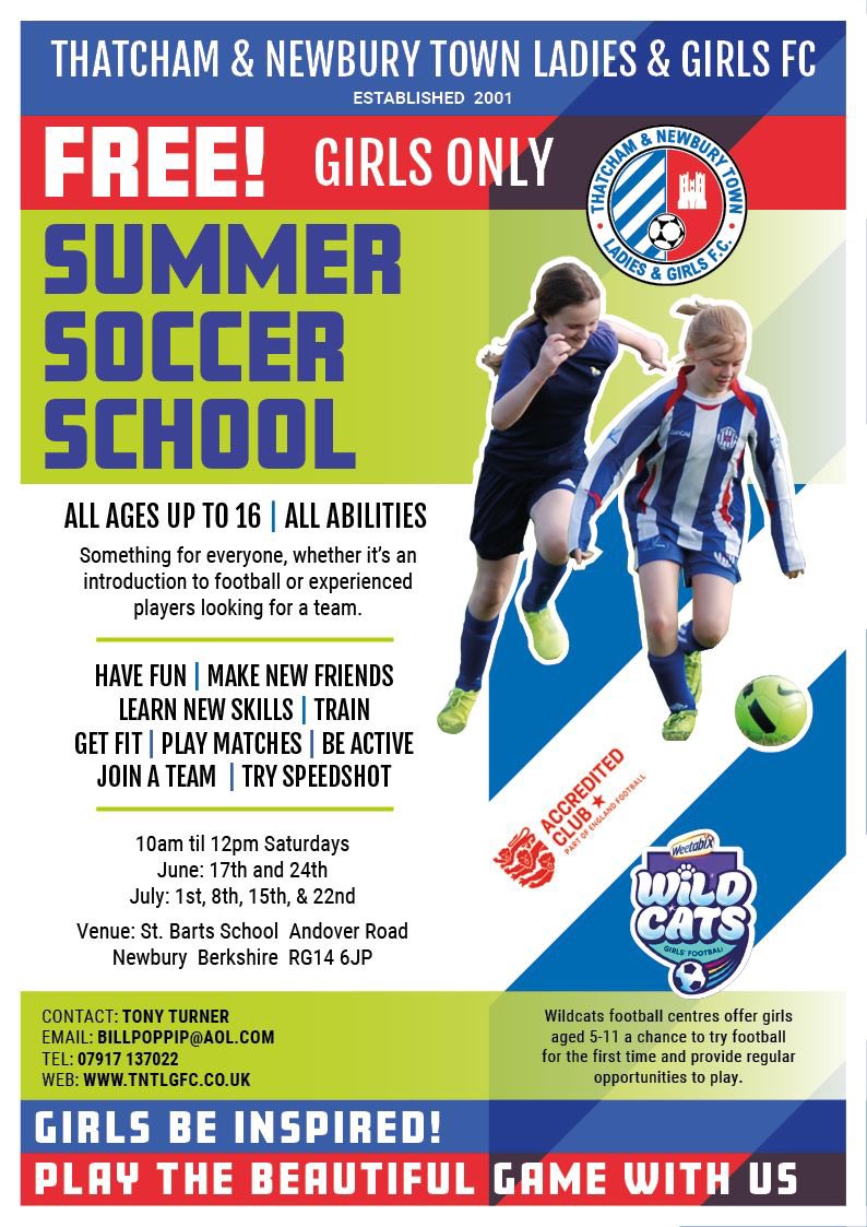 Thatcham & Newbury Town Ladies & Girls FC (@tntlgfc) on Twitter photo 