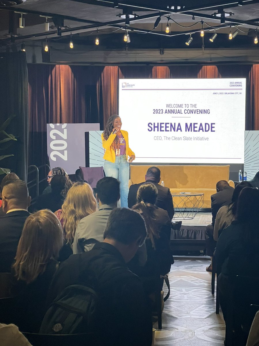 CleanSlate_Init's tweet photo. Day 2️⃣ of our 2023 Annual Convening in Oklahoma City is in full swing! 🎉 

Stay tuned on this thread for the highlights. #CSIOKC23 #CleanSlate #SecondChance https://t.co/8RO0xAmWXH