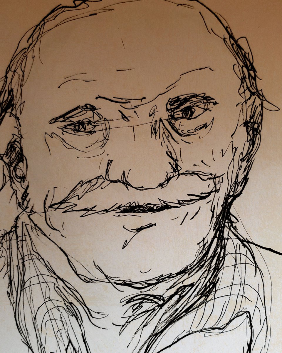 bran_tvod's tweet photo. Murray Bookchin #sketch of the day #portrait #sketches (72th #head #100headschallenge )
#artsession #model #figurativeart #portraitart #thehumanface #portraitsketch #portraitsketching #drawing #art #artwork #artworkoftheday #artist #100heads #sketchbook #murraybookchin https://t.co/HkdIESoRIg