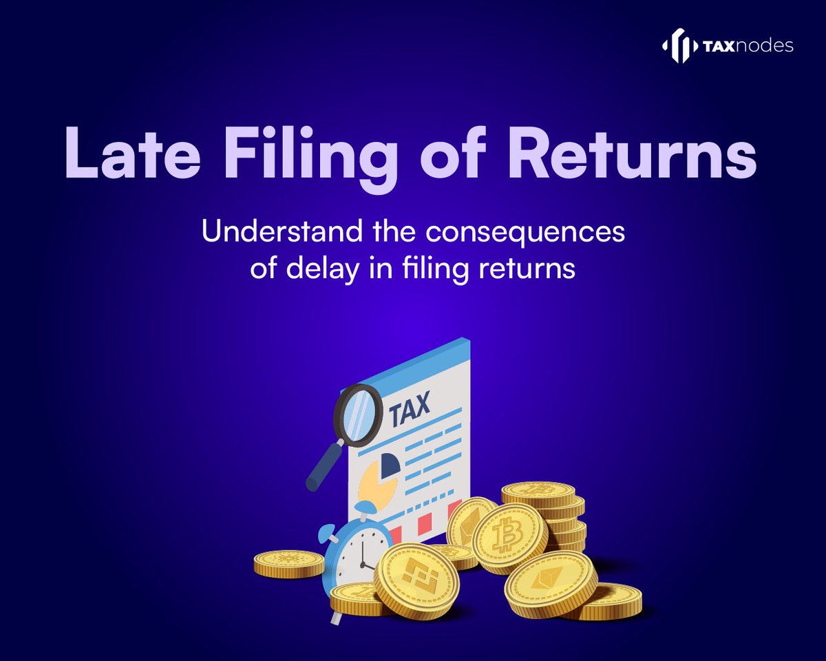 TaxNodes_'s tweet image. It’s time to unravel the intricacies of filing returns and the consequences of late filing. 🏦

In this thread, we&apos;ll delve into the world of tax compliance. 💸

Get ready for some valuable insights! 📝

bit.ly/40pNoFA

#CryptoTax #CryptoTaxGuide #Tax #Returns