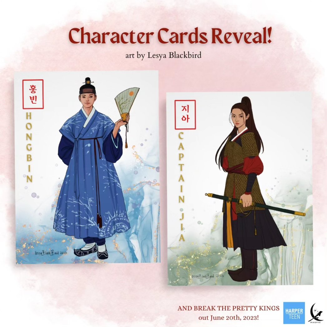 lenajeongwrites's tweet photo. Hurray, it's time to announce my full preorder campaign! 

Preorder AND BREAK THE PRETTY KINGS from The King's English Bookshop and receive:

✨️ a gorgeous art print
✨️ a stunning bookmark
✨️ exclusive character cards

Hurry, you have less than 2 weeks to secure your swag! https://t.co/ZiXqi7tSff