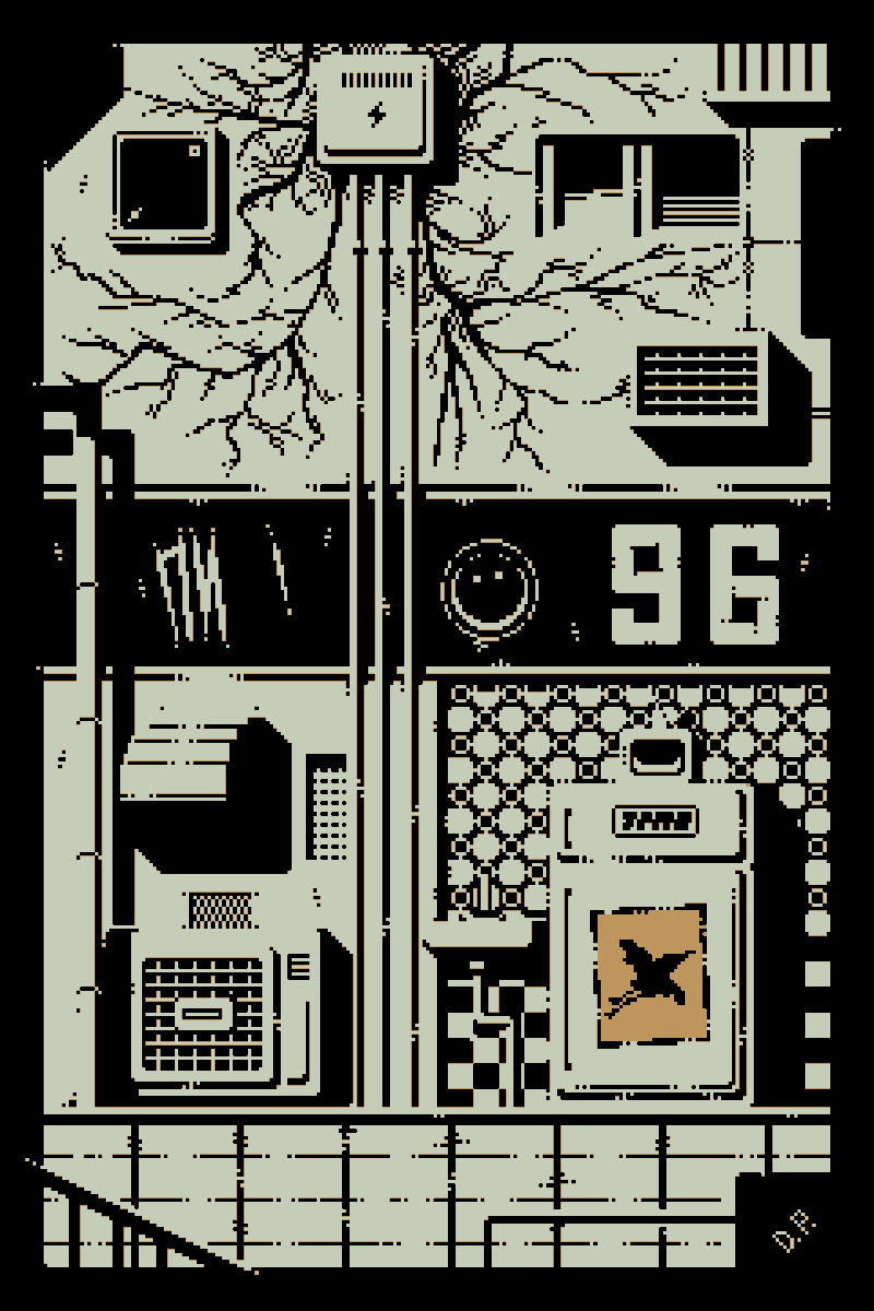 "Where I store my apples" with Vinik 24 palette, perhaps will also animate it🤔  #pixelart