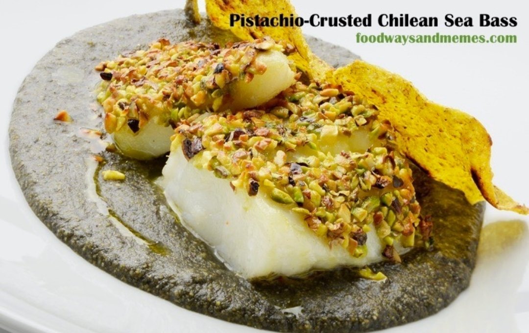 Try this amazing Pistachio-Crusted Chilean Sea Bass, a melt-in-your-mouth rich delicacy, simple enough to make right in your very kitchen, but good enough to be served in the finest of restaurants!
#fish #RecipeOfTheDay #healthyfood  #FoodieFriday #FridayVibes #Chef #homecooking