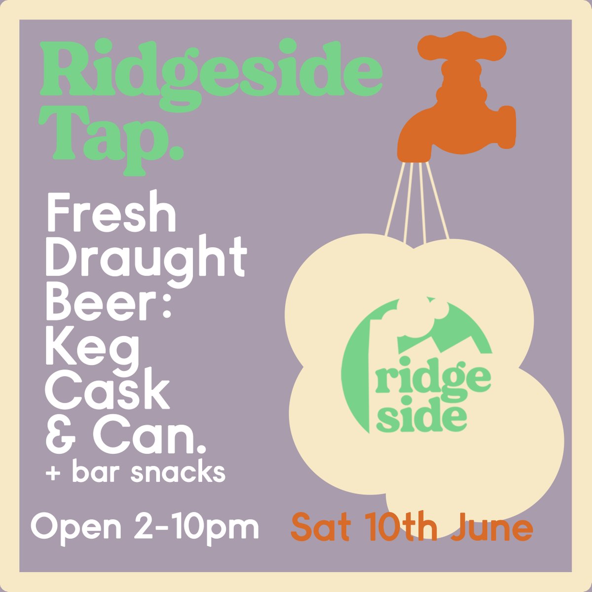 We're open this Saturday 2-10pm with the usual delightful draught alongside a bevy of new and special..uh..bevvies in can. Zingy grapefruit sessioner, impactful Hazy IPA, old school thick and dark stout? Present and correct.