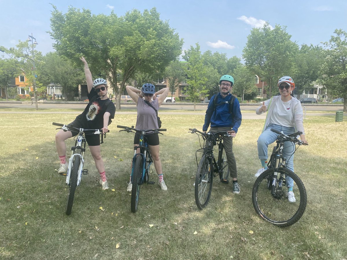 Riparian rebels and ScootScoot gang ready to win the prize pack for team with the most points after 2.5 hours of water trivia along the Bow River!