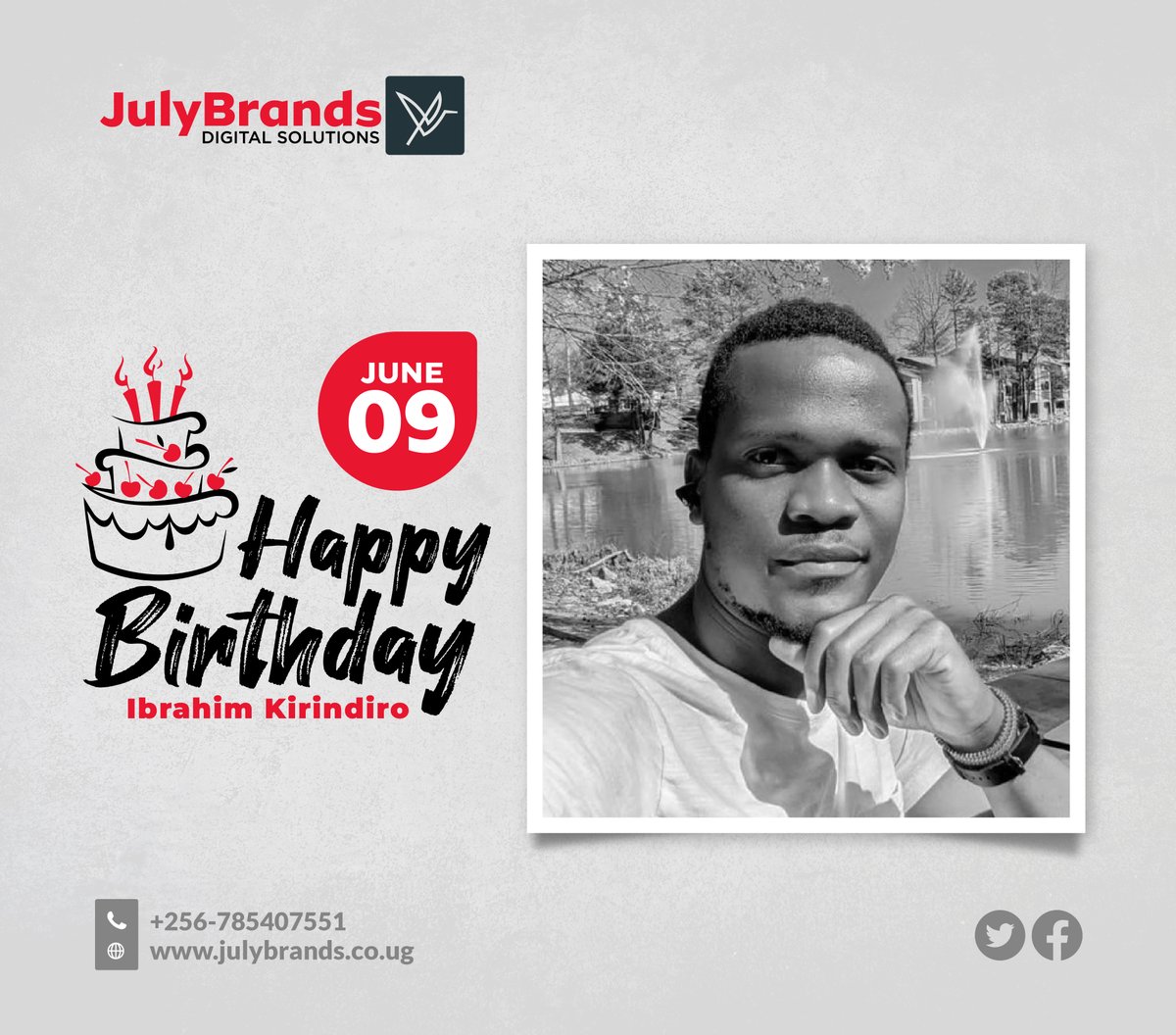 JulyBrands's tweet photo. Happy Birthday @kirindiro https://t.co/jbeVGStda4