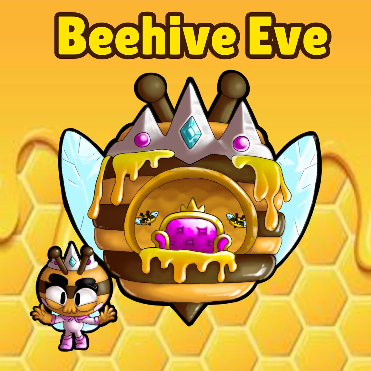 Eve skin concept BrawlStars brawlstars