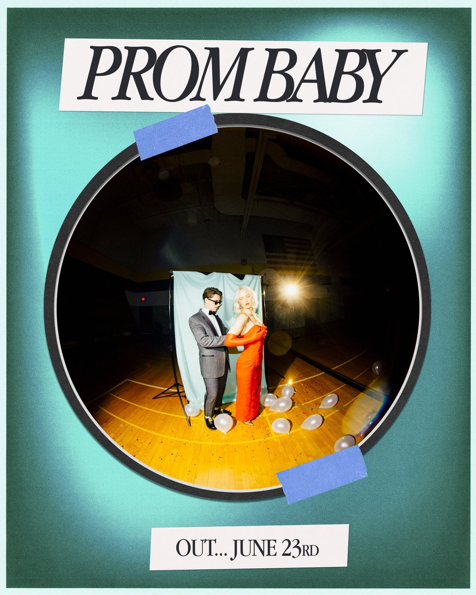 Traunatheband's tweet photo. “PROM BABY” - new single out June 23!!! Pre-save now! https://t.co/PlztQiQb40