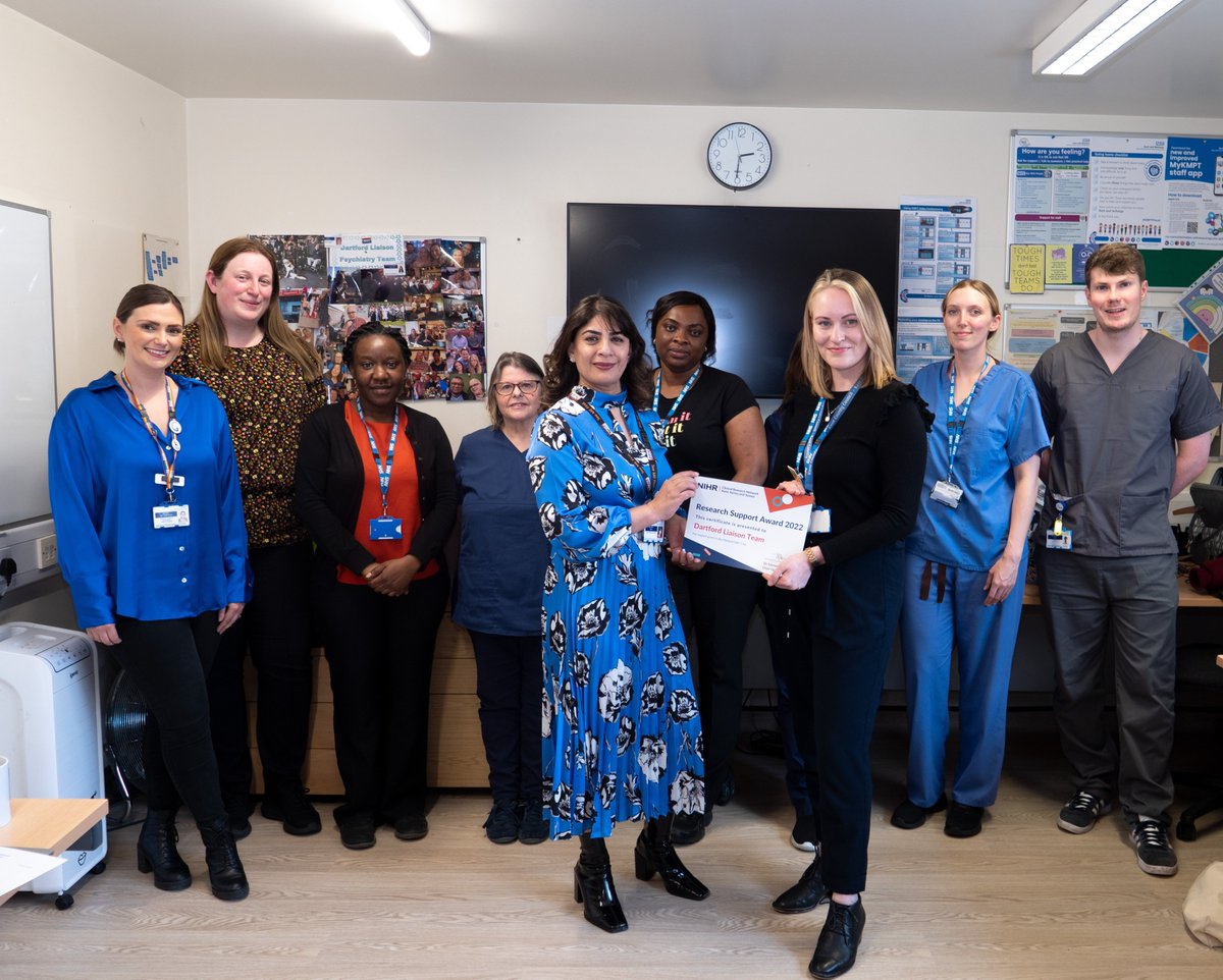🤩 Find out more about how our award-winning team in #Dartford are supporting nation-wide #research to provide better treatments for vulnerable service users who repeatedly attend A&amp;E departments.