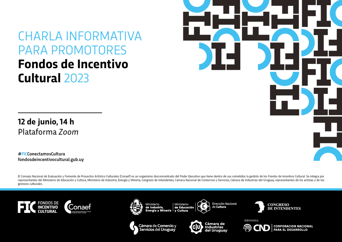AGADU_UY's tweet photo. #NovedadesCulturales - @AGADU_UY 📣
➡️Música para tu ojos - #ExposiciónFotográfica en #AGADU
➡️Comité Ejecutivo @CIAMCreators
➡️Fondos de Incentivo Cultural - Charla informativa virtual para promotores
➡️@Pegaso_AGADU - Entrevista Guillermo Calderón
Ver 🔗 https://t.co/CxLwCA8gMc https://t.co/A6KWspkRje