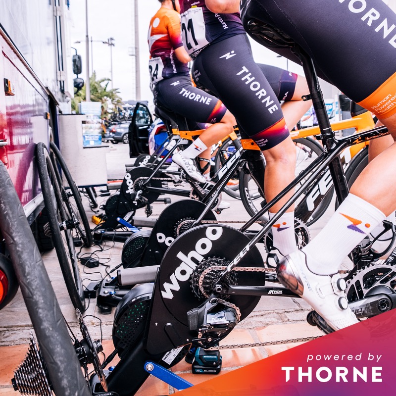 hphcycling's tweet photo. Get ready for the Social Spin!

Ride along with Makayla MacPherson on @wahooRGT and earn a chance to win a @thornehealth bundle and @pactimo jersey ⚡️

June 20th at 6:15 pm CST 

#HumanPoweredHealth | #Wahooligan