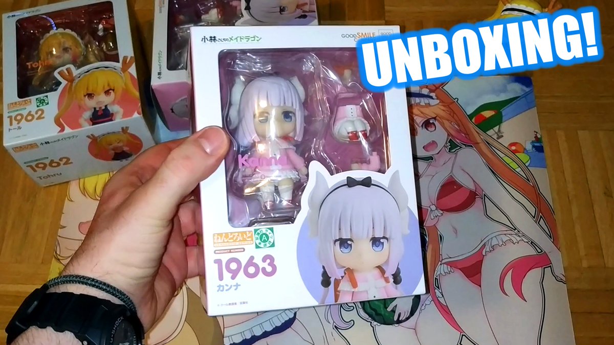 The Kanna Kamui Nendoroid also finally arrived!
Just look how cute she is! 🥰
Find the unboxing here: youtube.com/watch?v=lniFC4…
#MissKobayashisDragonMaid #Nendoroid
#小林さんちのメイドラゴン #Unboxing
