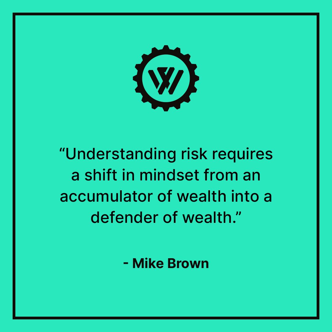 wealthfactory_'s tweet image. “#Understandingrisk requires a shift in mindset from an accumulator of wealth into a defender of wealth.” - Mike Brown

What does it mean to be a #defenderofwealth? Watch today’s episode to learn more now. youtu.be/KyHhOthR0XI