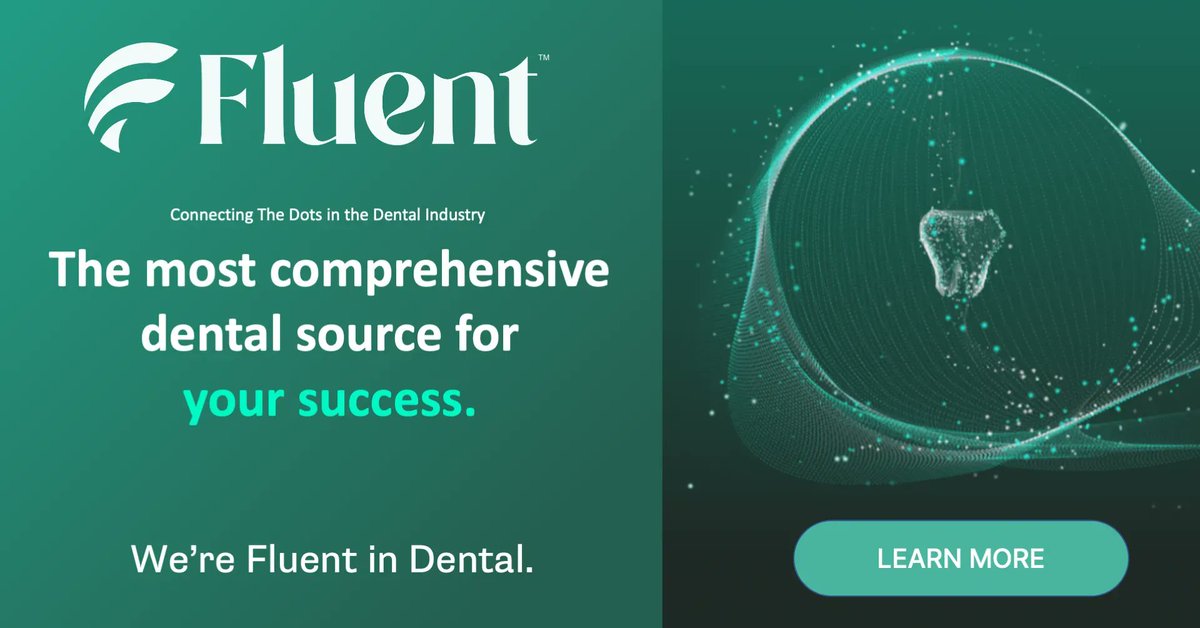 Fluent_Blog's tweet photo. #DentalMarketIQ is now #Fluent! If you want to keep up with our latest innovations and updates, follow us over at @FluentDental. We’ve got all the #dental #data, insights and expertise #dentalsuppliers need to know to grow. https://t.co/k2w0gQtgSM https://t.co/WF57zz7HhL