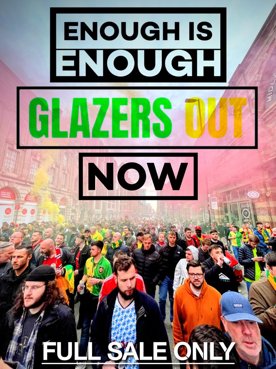 Rio_F79's tweet photo. This is exactly why, every #MUFC fan needs to be relentless and demand the Glazers sell up.

They've messed and mismanaged the club since they bought it and continue to do so.

#GlazersOut 🔰
#FullSaleOnly ✅
#GlazersOutNOW 🔰
#GlazersFullSaleNOW ✅
#GlazersFullSale ✅ https://t.co/6NzHH5vP5Q