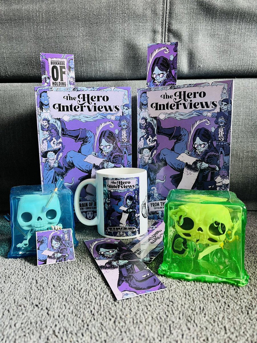 Alright, Spot competition time! Want a signed copy of ‘The Hero Interviews’ mailed to you tomorrow? Then RT, follow me, and like this post—I’ll make the draw at midnight UK time and pick one lucky winner… Good Luck!