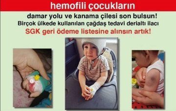 Kolay kolay rt desteği istemem ama bu yavrularımızın sesini duyurmak için destek istiyorum bugün sizden güzel dostlarım…🙏🏻💙

Aileleri perişan, yavrularımız çok acı çekiyor, ilaçlarının sgk kapsamına alınması için ses olalım onlara hadi..💙

 #HemofiliİlaçBekliyor