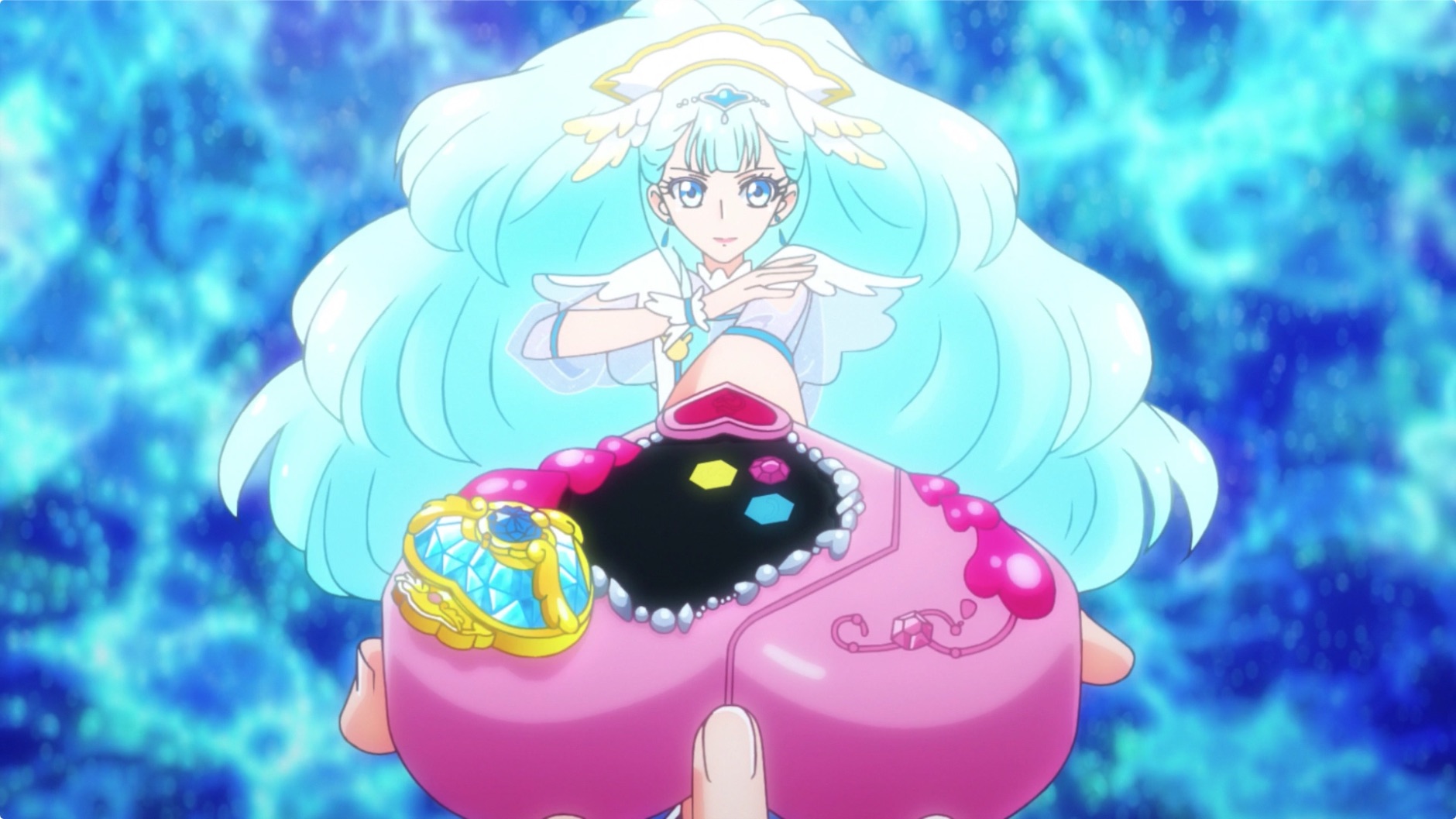 キュアアンジュ　キャンバスアート 新品未開封 新品未開封プリキュアオールスターズFブルーレイ特装版