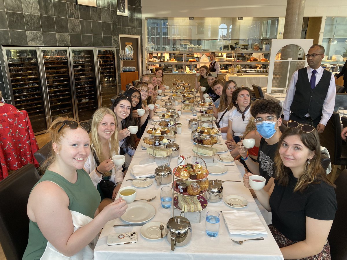 More <a href="/Unl_CoJMC/">UNL CoJMC</a> London #monarchymedia2023 fun - walking tour of London, afternoon tea, and scavenger hunt shenanigans. Team Crown with a strong comeback!