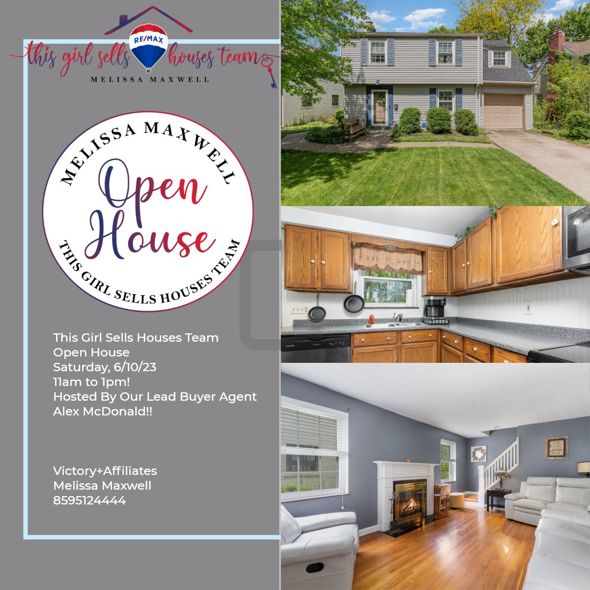 Open House Tomorrow (Saturday, 6/10/23) From 11am to 1pm Hosted By Lead Buyer Agent: Alex Jeffries-McDonald!!
Come Out And Take A Tour!
THIS IS A MUST SEE!
#ThisGirlSellsOhioAndKY
#ThisGirlSellsHousesTeam
#ThisGirlSellsHouses
#ReferYourGirl
#openhousesaturday
