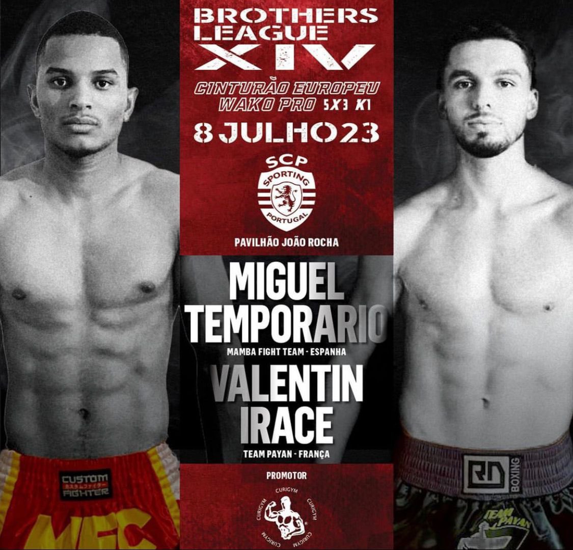 Una nueva aventura nos espera, esta vez más cerca de lo acostumbrado

Brothers League XIV

08 de julio de 2023
📍 Pabellón John Rocha

Miguel Temporário está de vuelta en Portugal para luchar por el WAKO PRO Europe Belt 🔥
¡¡No querrás perderte esta gran noche!!