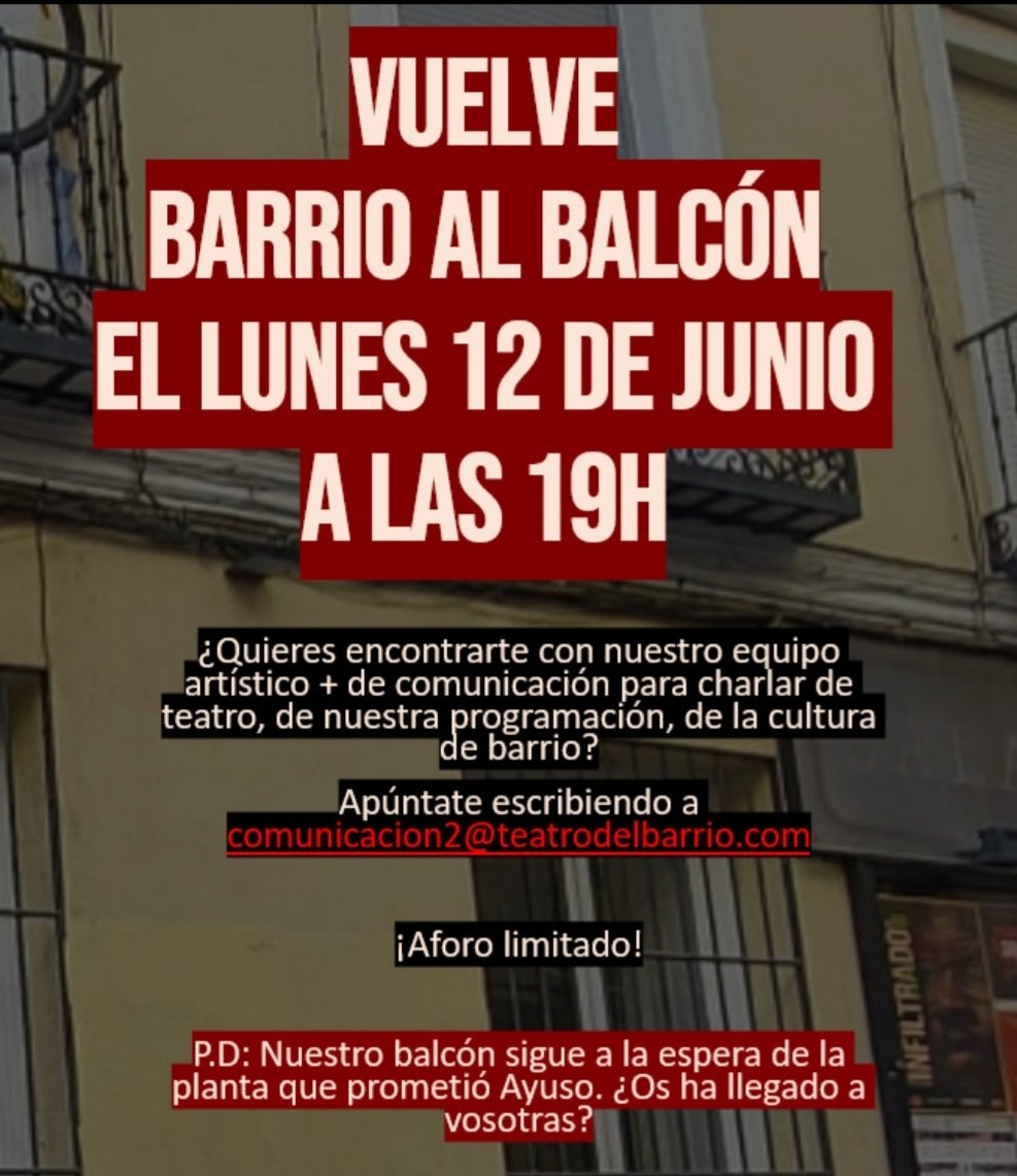 Teatro del Barrio (@teatrobarrio) on Twitter photo 
