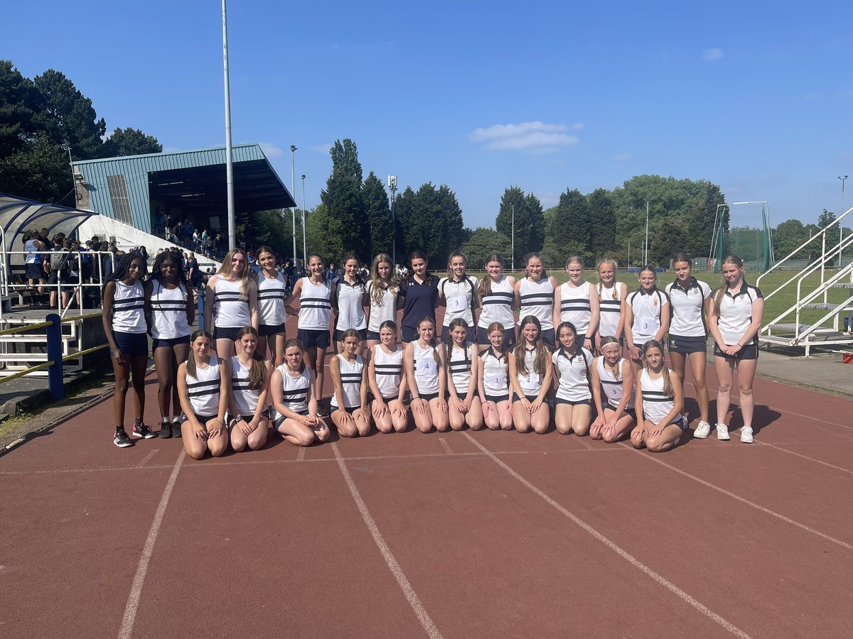KGS_sports's tweet photo. Congratulations to our @KirkhamGrammar junior (yr7&8) track and field cup team who have qualified for the 2023 National @SchoolAthletics Finals to be held in Chelmsford on 8 July 😀🎽 #topteam #talentedgirls https://t.co/s3RIIOKsPr