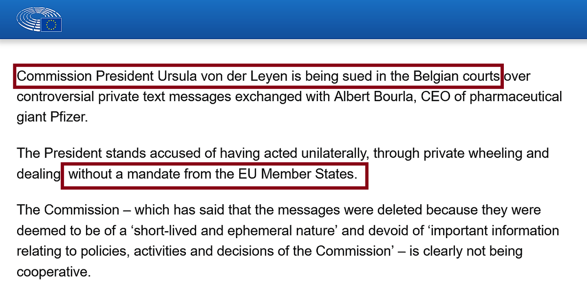 ArchimbaudGang's tweet image. Fantasitic, i have a question for 
@EUprosecutor 
@VeraJourova 
@elisabeth_baume 
Why #EUProsecutor lacks speed in seizing the complaints lodged Vs #vonderleyen 
Today, i propose that #VeraJourova denounce the usurpation of mandate of which #UVDL is guilty 
👇
