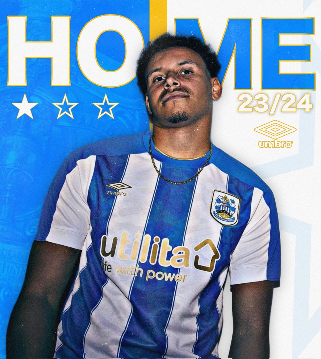 𝑷𝑹𝑶𝑼𝑫 𝑯𝑰𝑺𝑻𝑶𝑹𝒀, 𝗕𝗥𝗜𝗚𝗛𝗧 𝗙𝗨𝗧𝗨𝗥𝗘.

Introducing the 2023/24 Home Kit 😍

#htafc | @umbro