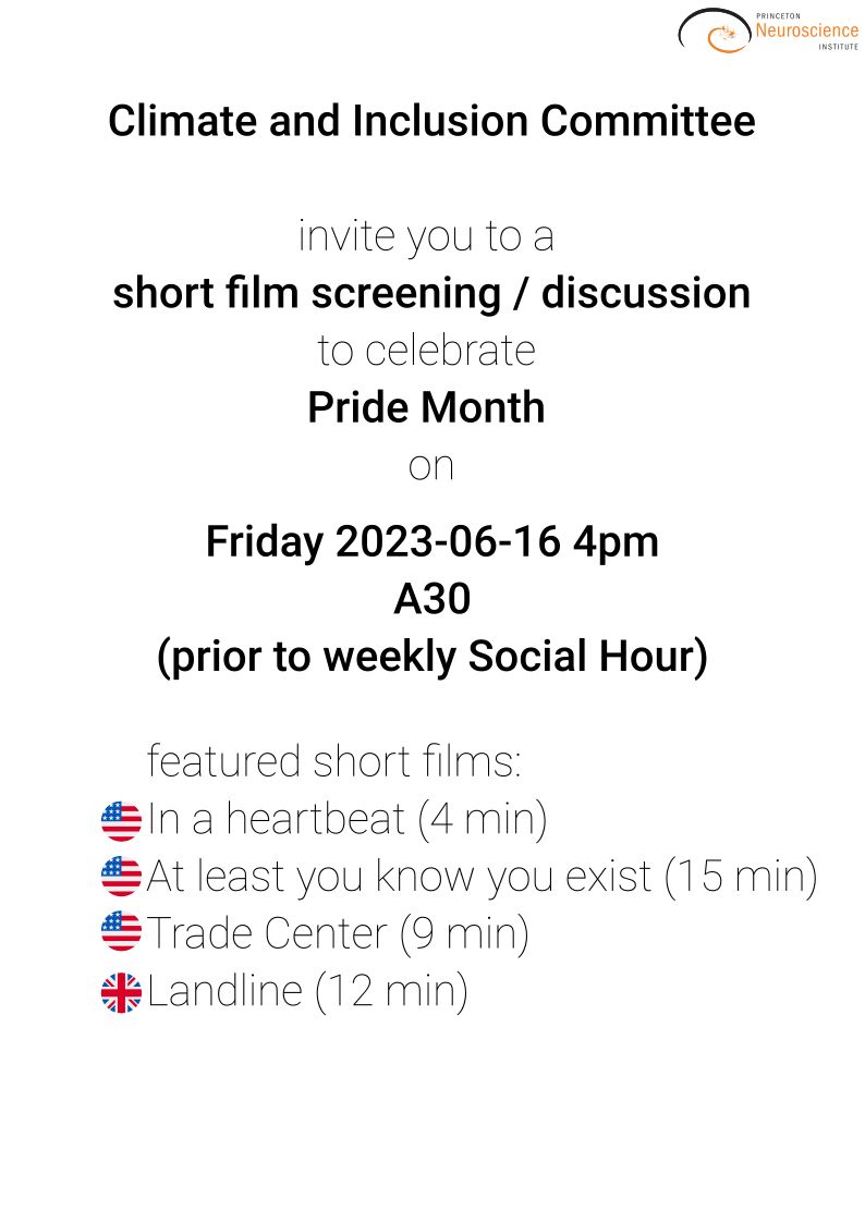 pni_climate's tweet photo. Fri June 30th, 4pm @ PNI-A30
Short Film screening 📽️🎞️
PRIDE MONTH 🏳️‍🌈🧡💛💚💙💜🤎🖤🎉 https://t.co/xcACDTfIYC
