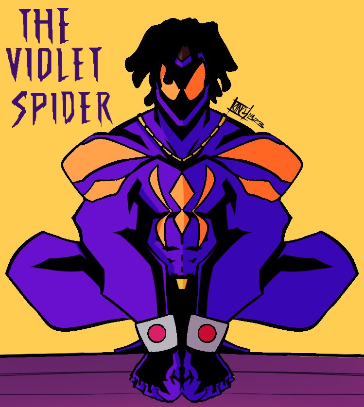 The Violet Spider!
#spidersona