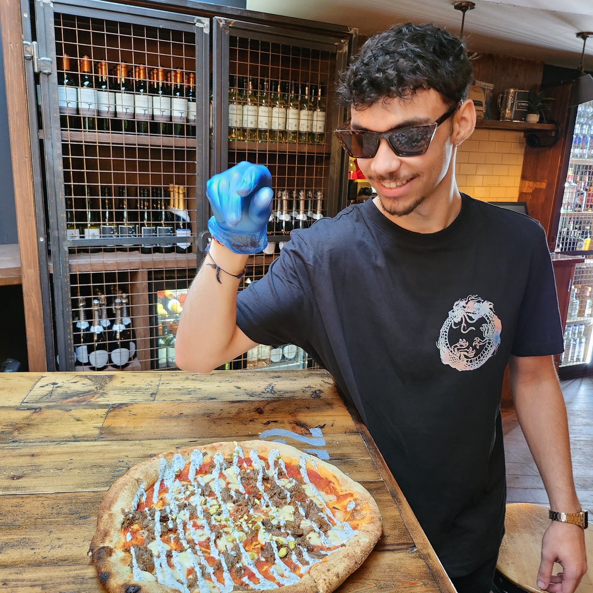 tweetsheaf's tweet photo. You've heard of Salt Bae, but have you met our very own Pistachio Bae?? Come on down and join us for a very special Lamb Pizza, salted by our very own Pistachio Bae!
#wheatsheaf #stoney #street #pubgram #beeroftheday #beer #dough #pizza #food #youngspubs #youngs #boroughmarket https://t.co/U85T45Oz8y