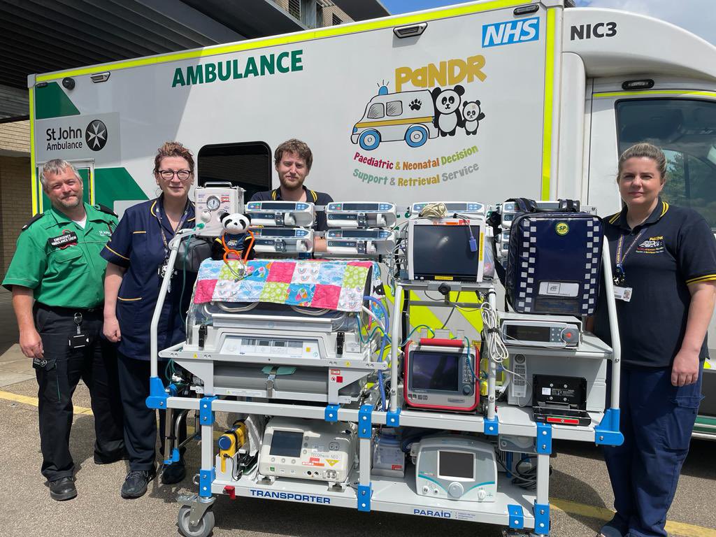 Very excited to be out and about this week with our new 4th incubator 🐼! 

Huge thanks to our amazing fundraisers and <a href="/ACTcharity/">Addenbrooke's Charity</a> for your continued support 🚑