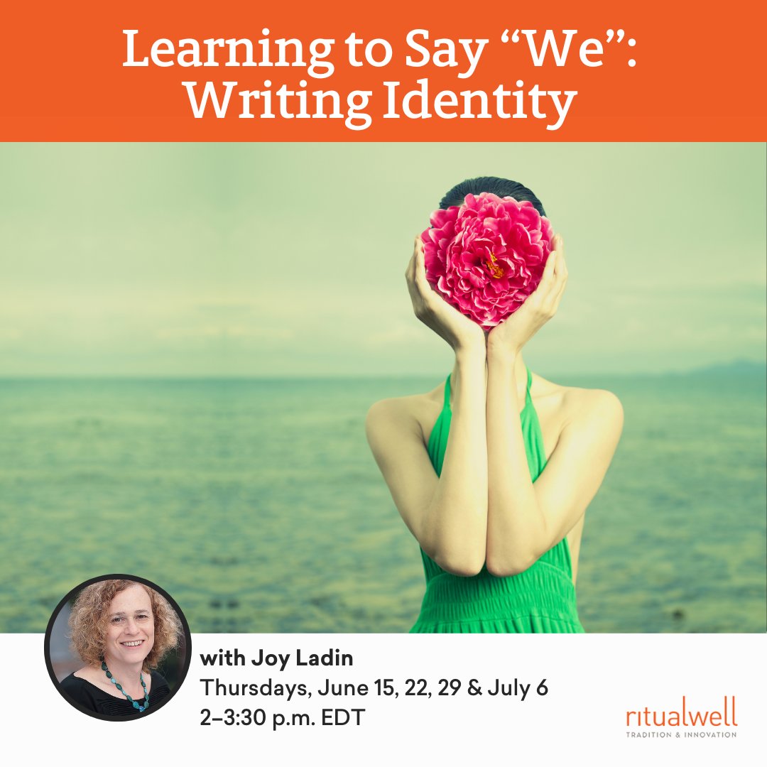 Join us starting on June 15 for "Learning to Say "We": Writing Identity" with Joy Ladin: loom.ly/K9KWDnE