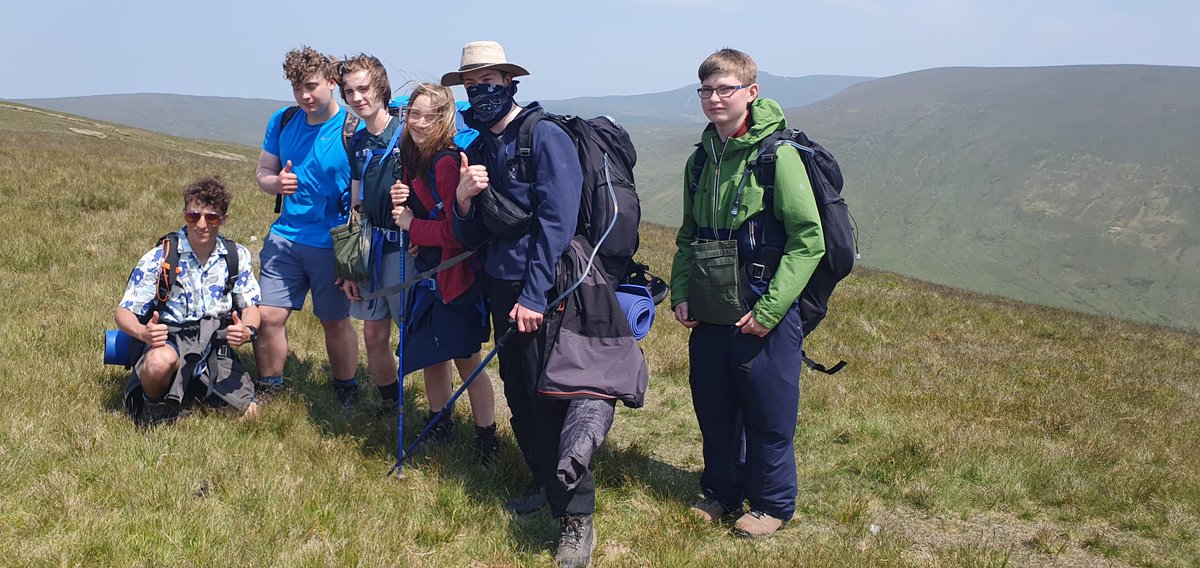 Just some pictures of a day in Wales.  Silver expedition 2023.