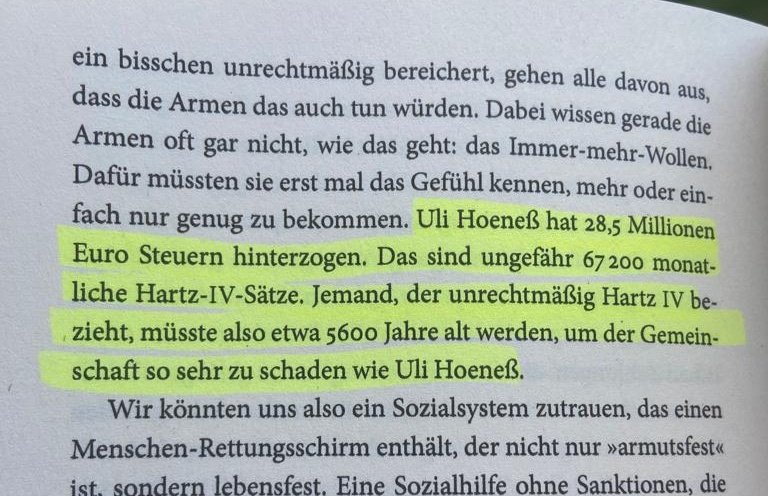 Wo wir doch so gerne über Prioritäten sprechen in diesem Land: interessanter Punkt von <a href="/annaxmayr/">Anna Mayr</a> (Die Elenden)